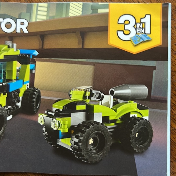 Lego 3 in 1 Creator Rocket Rally Car #31074 - Picture 5 of 11